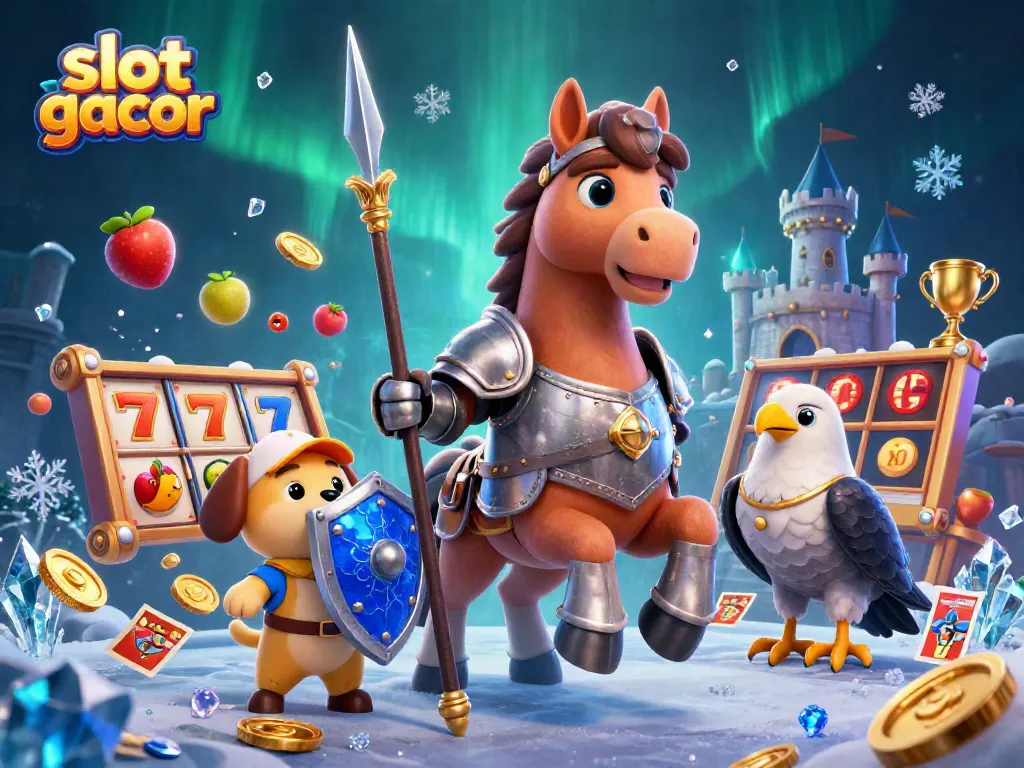 Experience thrilling wins at slot gacor with vibrant jackpots, hero knights, and enchanted rewards.