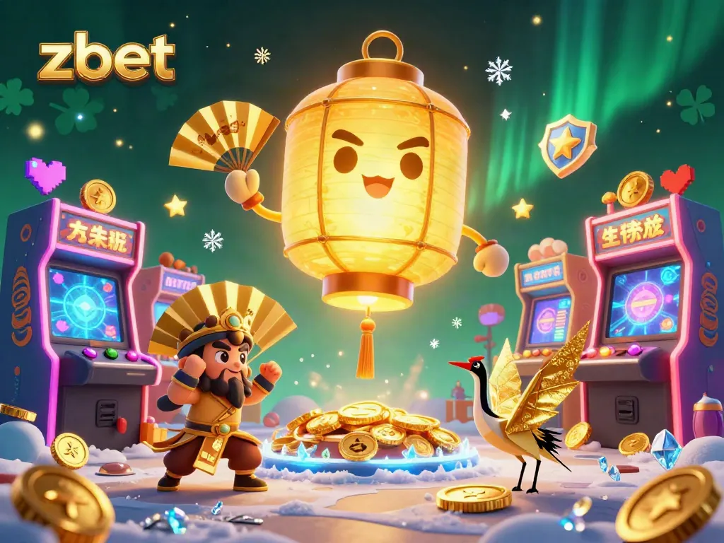 Experience exciting gaming adventures with zbet in a vibrant night market casino scene filled with gold and dynamic arcade elements.