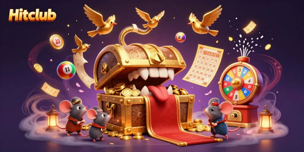 Hitclub immerses players in a vibrant, treasure-filled adventure with dynamic elements.