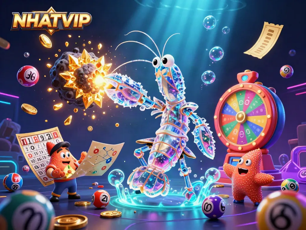 Engage in thrilling gameplay with NHATVIP, where vibrant lottery elements create dazzling winnings.