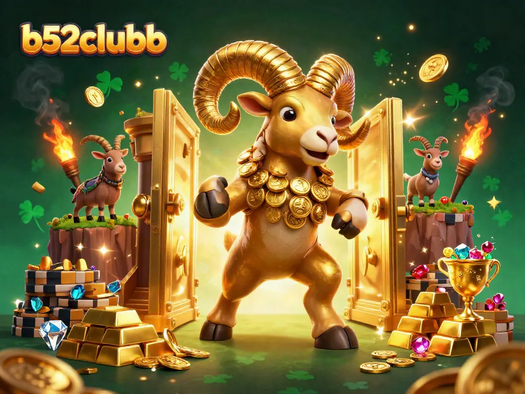 Engage with the b52clubb adventure as the golden ram charges towards fortune through a brilliant vault.