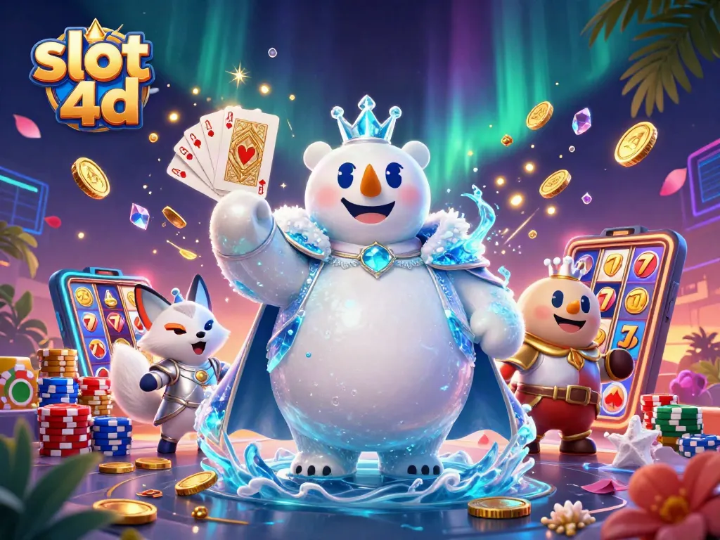 Menangkan slot 4D dengan ilustrasi kasino 3D yang mempesona dan penuh aksi.